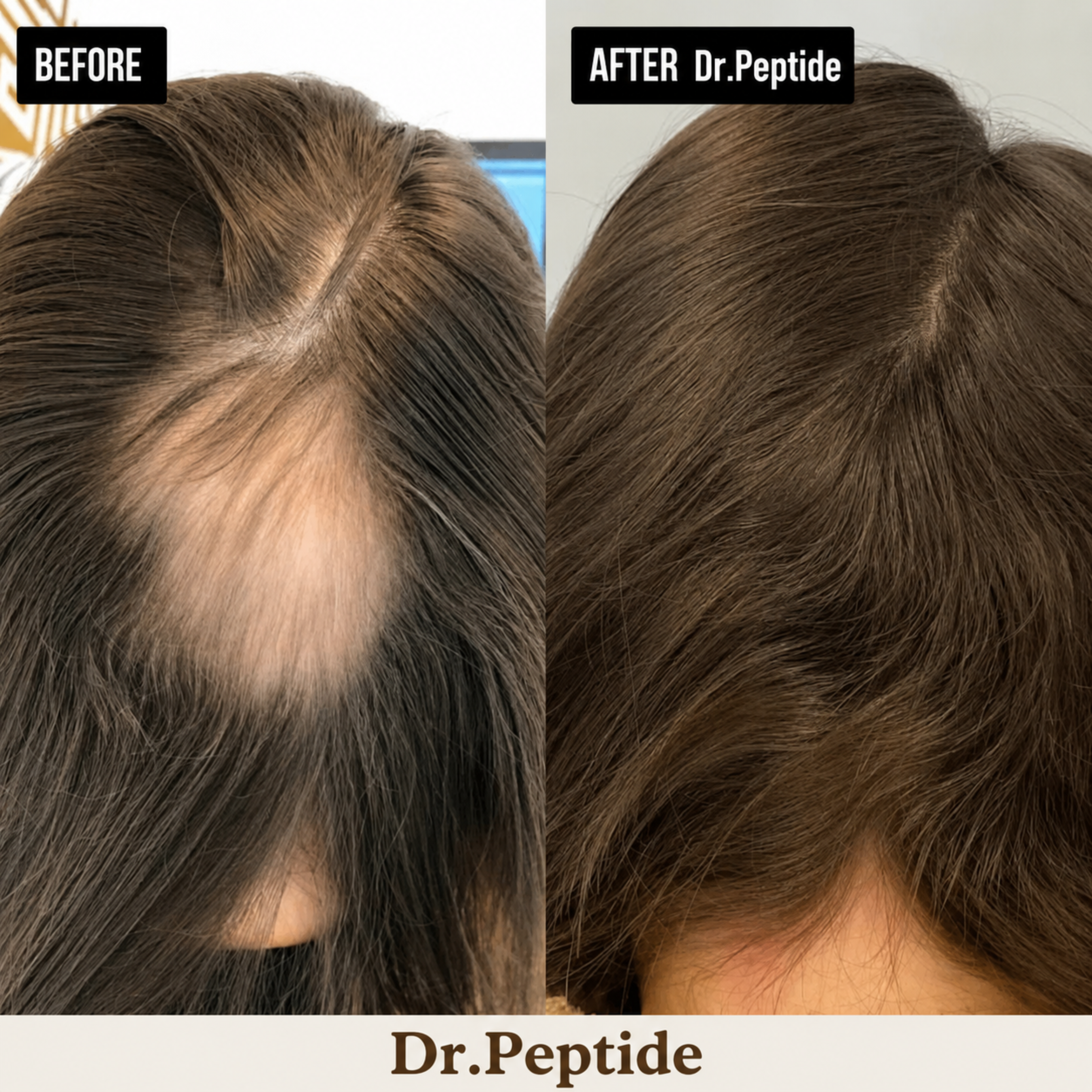 The Most Powerful Peptide Infusion  Hair Regrowth System