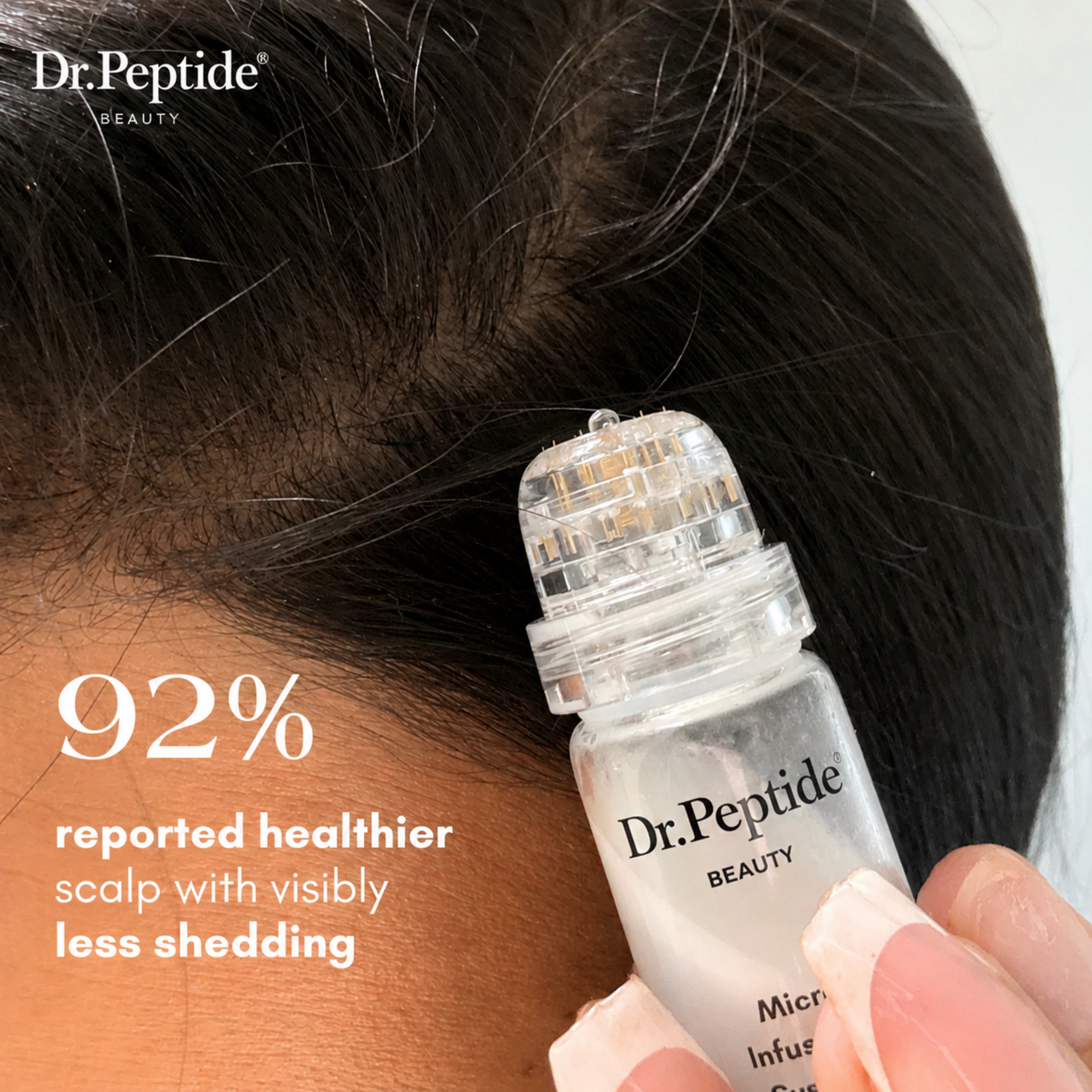 The Most Powerful Peptide Infusion  Hair Regrowth System