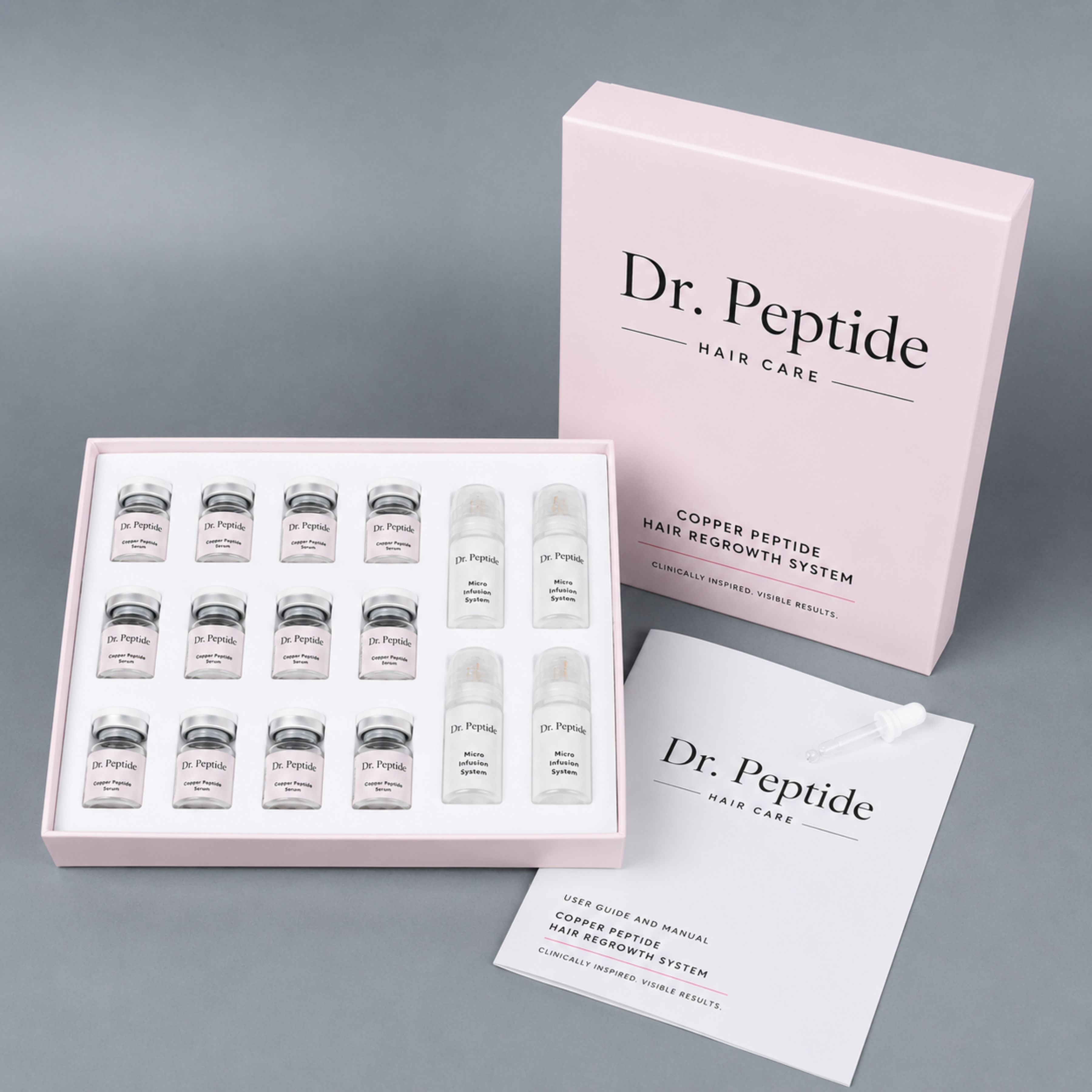 The Most Powerful Peptide Infusion  Hair Regrowth System