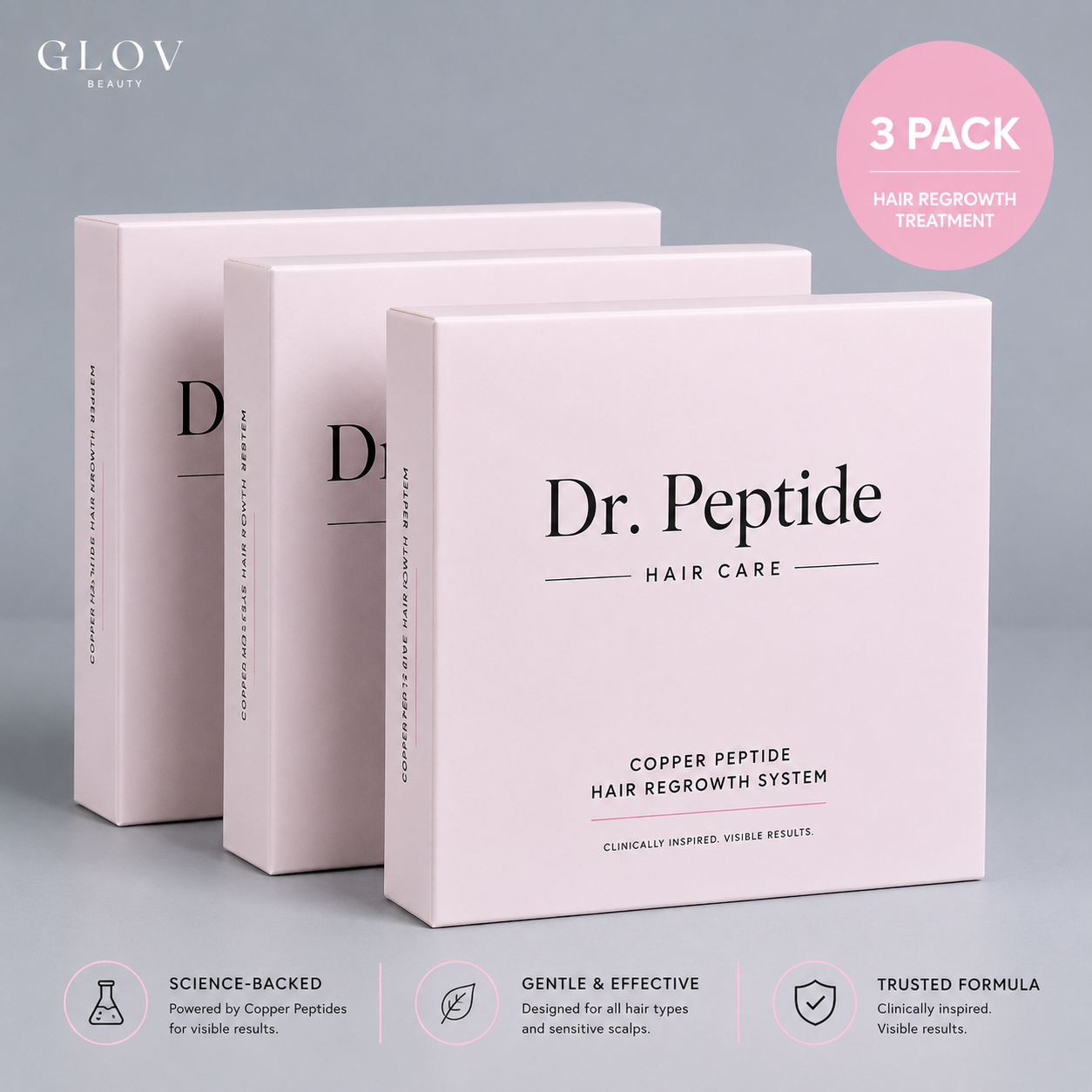 The Most Powerful Peptide Infusion  Hair Regrowth System