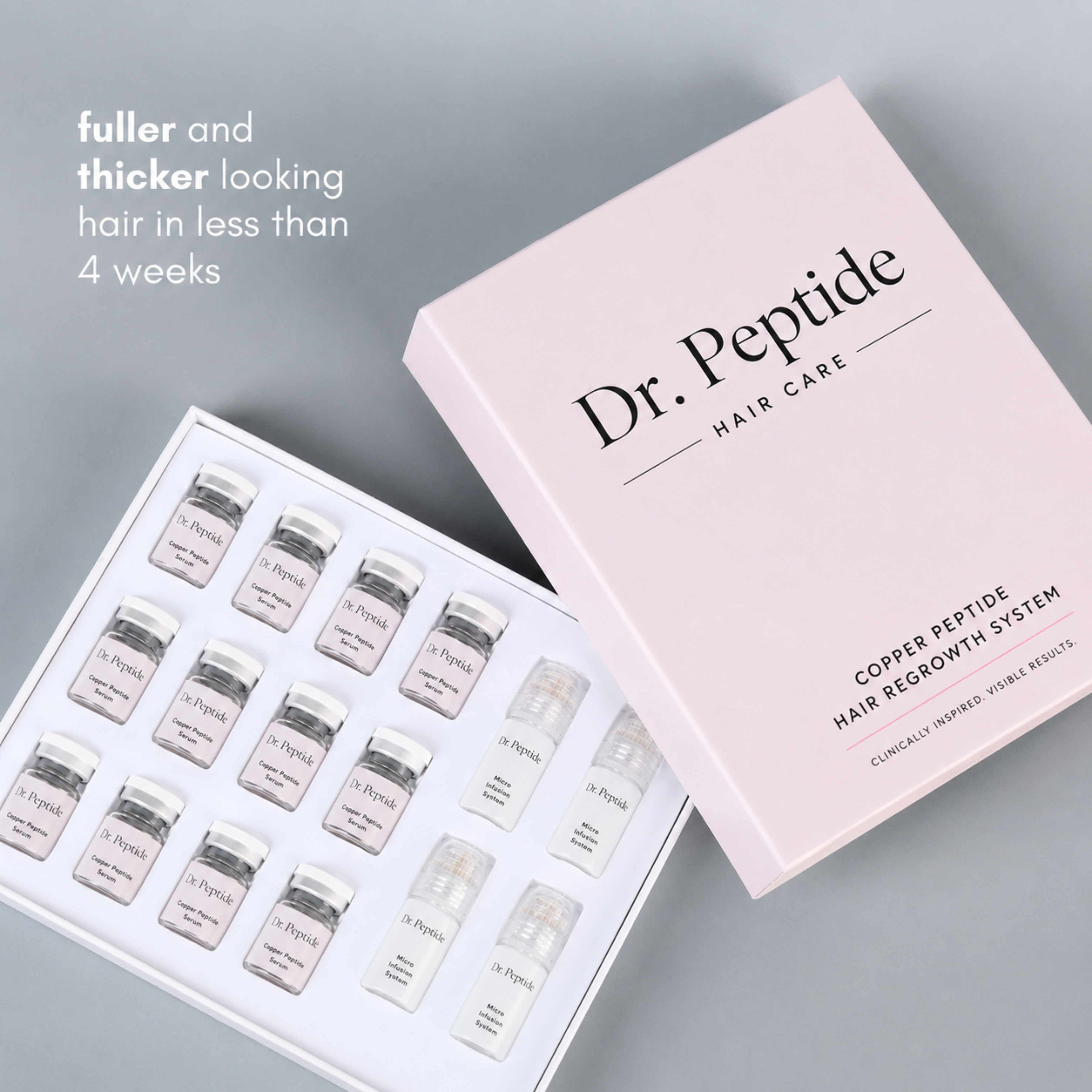 The Most Powerful Peptide Infusion  Hair Regrowth System